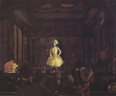 Walter Sickert Gatti's Hungerford Palace of Varieties Second Turn of Katie Lawrence (nn02) oil painting picture